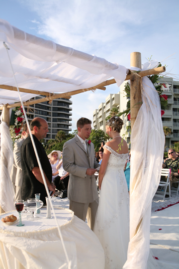 a summer beach wedding