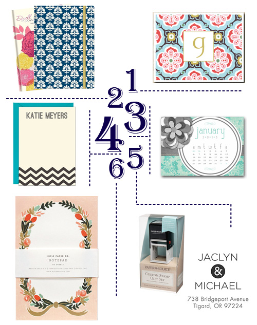 Pretty on Paper: Stationary Goodies
