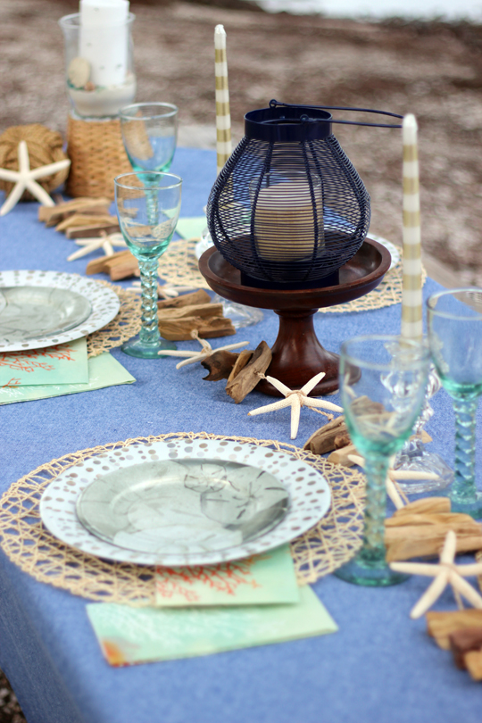 Nice and Nautical Tablescape