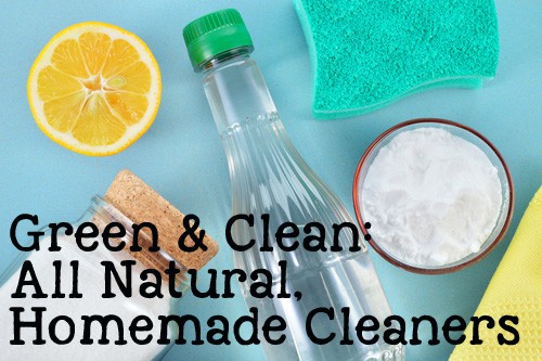 Clean and Green Homemade Cleaners