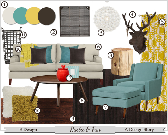 E-Design: Rustic & Fun