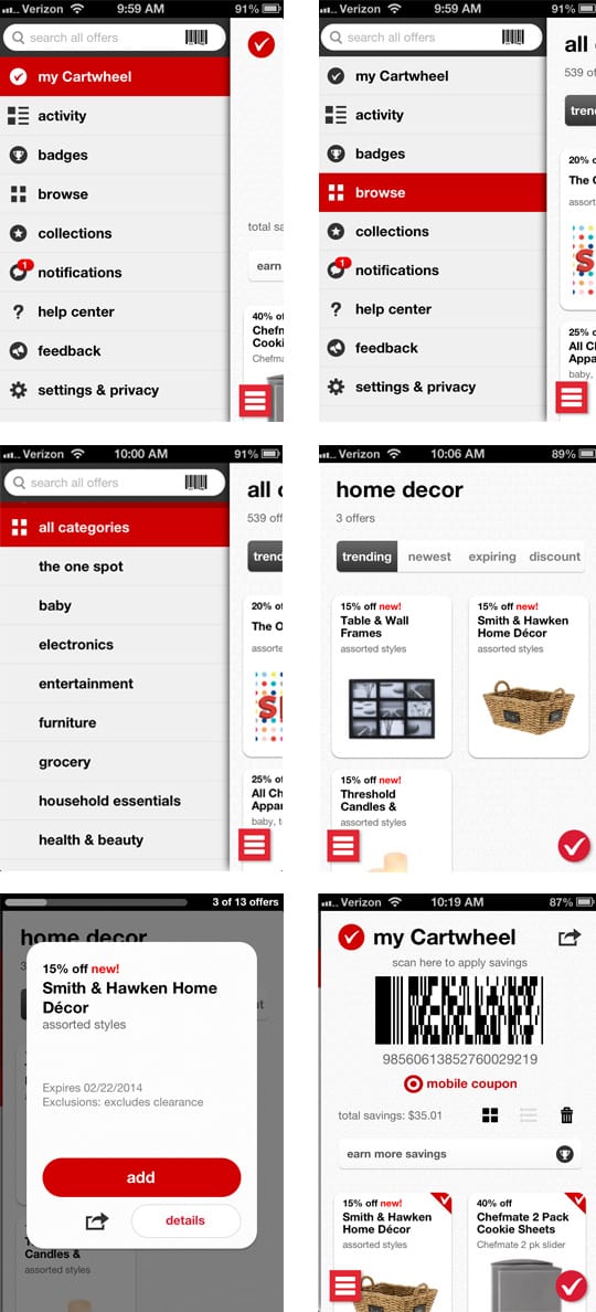 How to Use the Target Cartwheel App