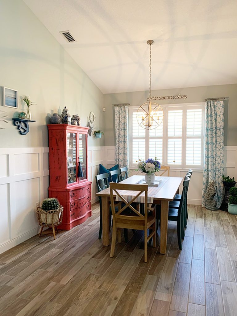 Beachy Dining Room - A Design Story